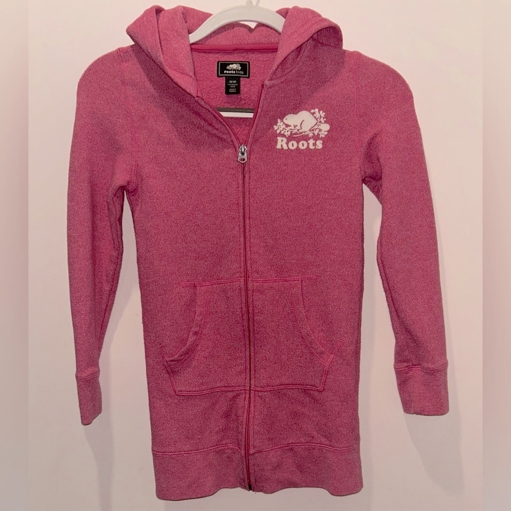 Roots Kids Pink Hoodie